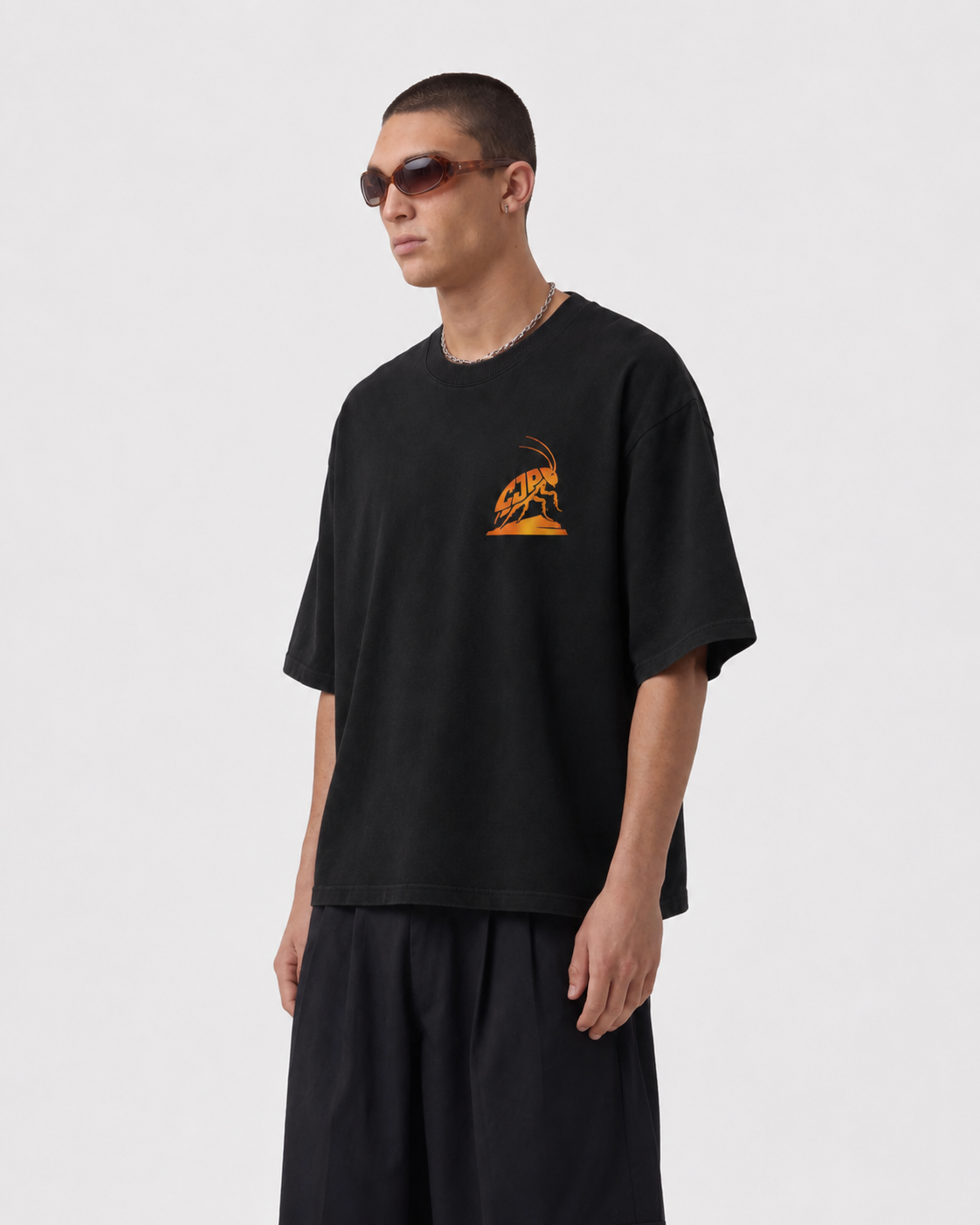 Fear of the Cockroaches Oversized T Shirt