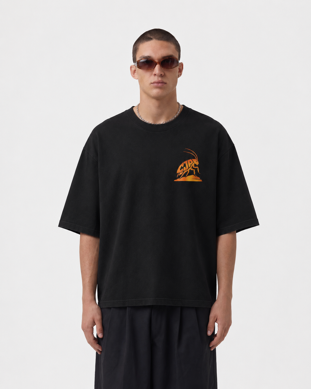 Fear of the Cockroaches Oversized T Shirt
