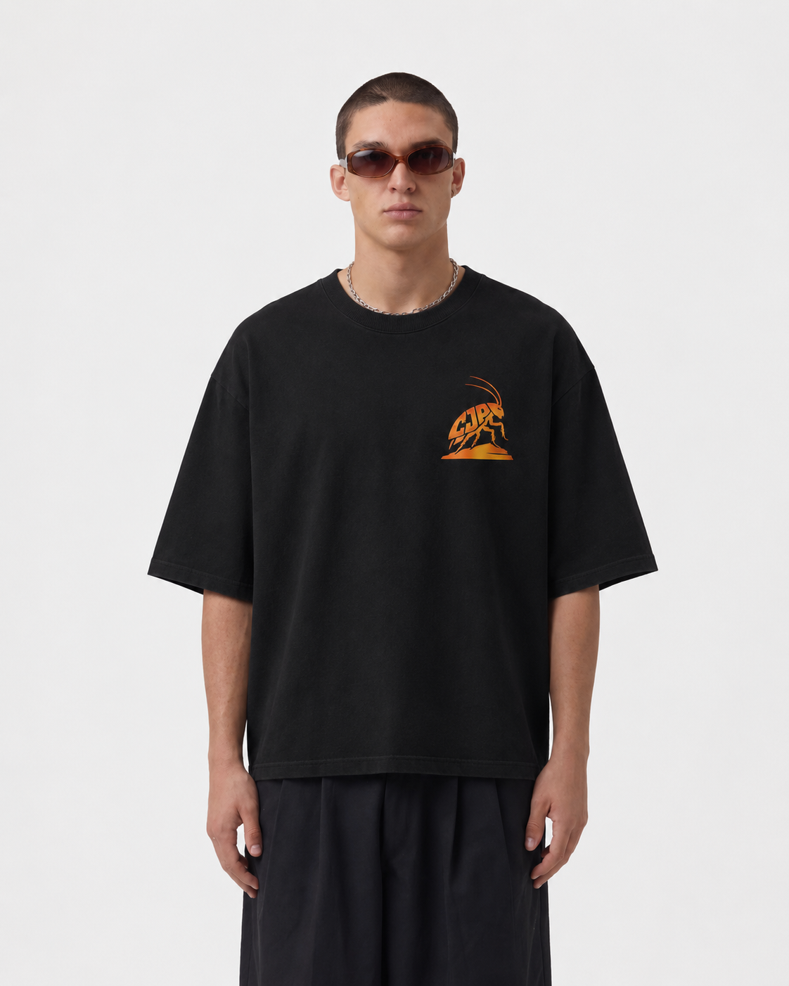 Fear of the Cockroaches Oversized T Shirt