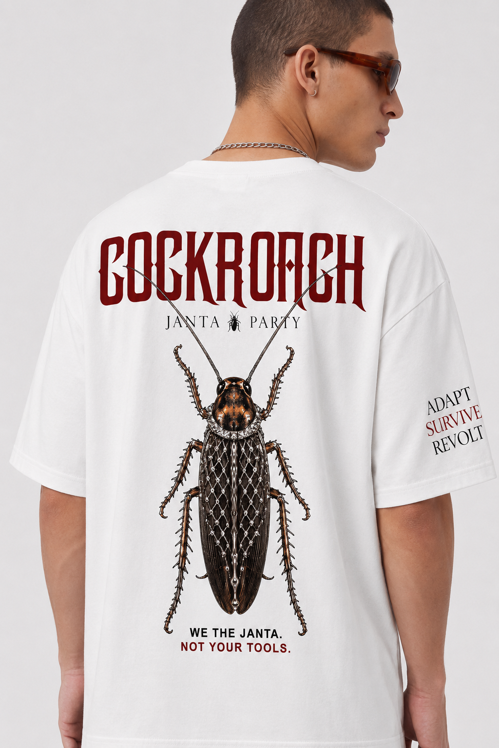 We The Janta Cockroach Janta Party Tshirt